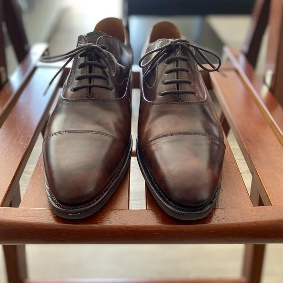 Meermin Museum Brown Shell Oxford 6UK 7US - Picture 2 of 4